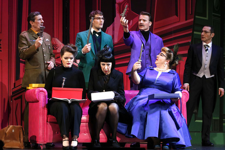 Theaterprobe 'Cluedo - Das Mörderspiel' in Berlin