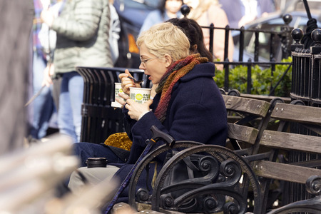 Dreharbeiten 'Dying for Sex' in New York