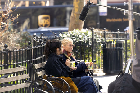 Dreharbeiten 'Dying for Sex' in New York