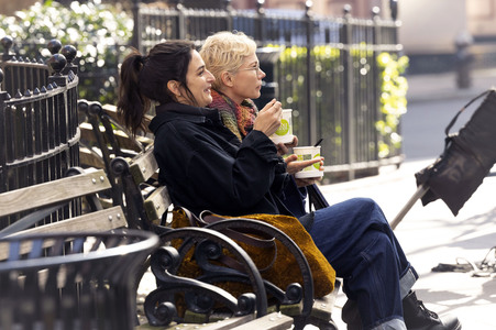 Dreharbeiten 'Dying for Sex' in New York