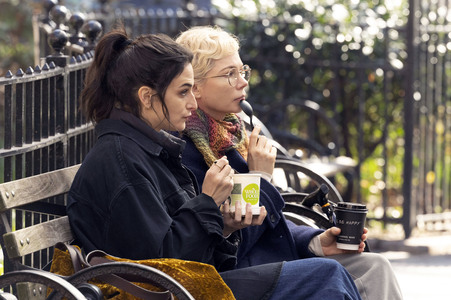 Dreharbeiten 'Dying for Sex' in New York