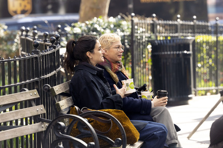 Dreharbeiten 'Dying for Sex' in New York