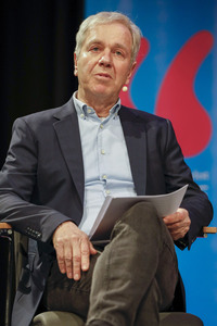 Joschka Fischer und Herfried Münkler auf der lit.Cologne 2024