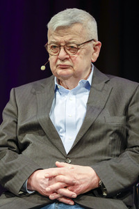 Joschka Fischer und Herfried Münkler auf der lit.Cologne 2024