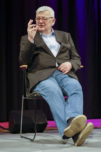 Joschka Fischer und Herfried Münkler auf der lit.Cologne 2024