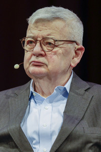 Joschka Fischer und Herfried Münkler auf der lit.Cologne 2024