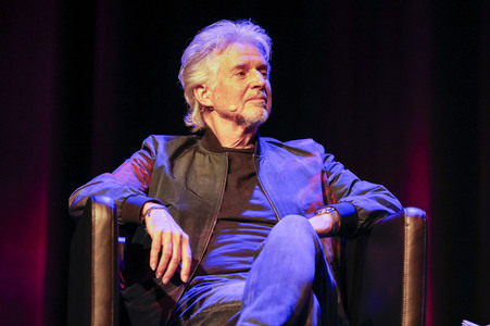 Frank Schätzing und Florence Gaub auf der lit.Cologne 2024 in Köln