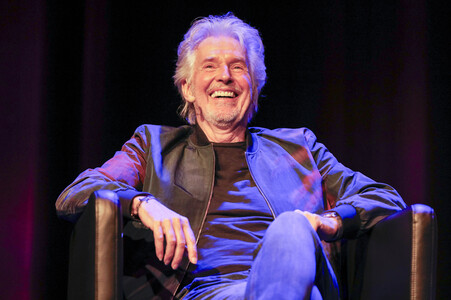 Frank Schätzing und Florence Gaub auf der lit.Cologne 2024 in Köln