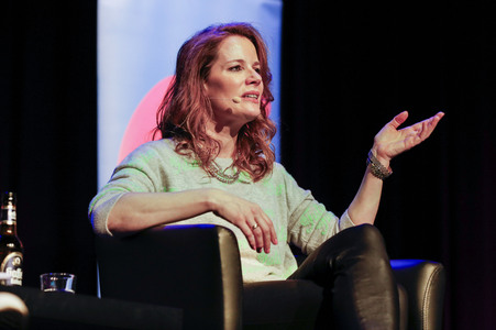 Frank Schätzing und Florence Gaub auf der lit.Cologne 2024 in Köln