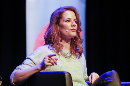 Frank Schätzing und Florence Gaub auf der lit.Cologne 2024 in Köln