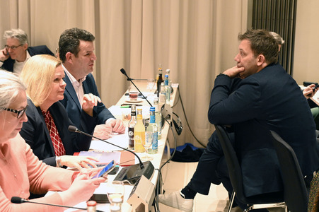 Klausur des SPD-Parteivorstandes in Berlin