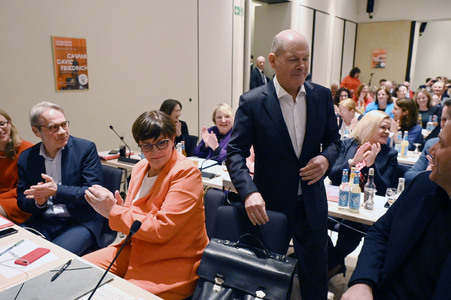 Klausur des SPD-Parteivorstandes in Berlin