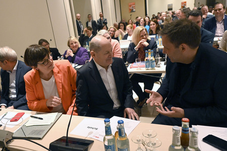 Klausur des SPD-Parteivorstandes in Berlin