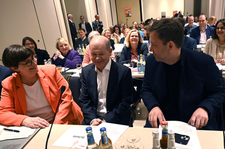 Klausur des SPD-Parteivorstandes in Berlin