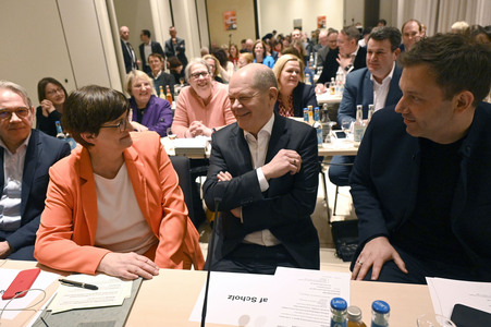 Klausur des SPD-Parteivorstandes in Berlin