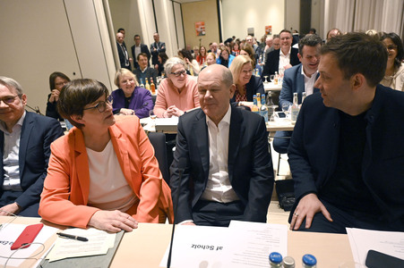 Klausur des SPD-Parteivorstandes in Berlin