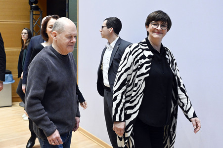 Klausur des SPD-Parteivorstandes in Berlin