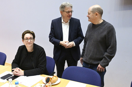 Klausur des SPD-Parteivorstandes in Berlin