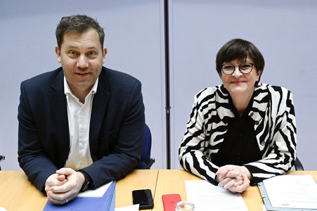 Klausur des SPD-Parteivorstandes in Berlin