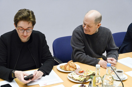 Klausur des SPD-Parteivorstandes in Berlin