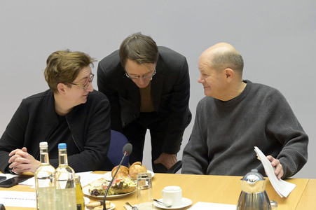 Klausur des SPD-Parteivorstandes in Berlin
