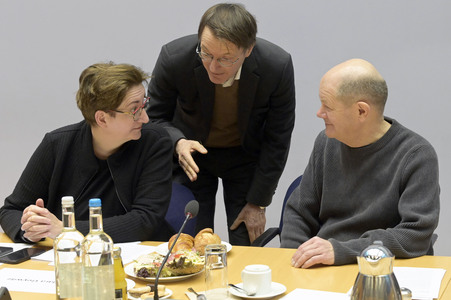 Klausur des SPD-Parteivorstandes in Berlin