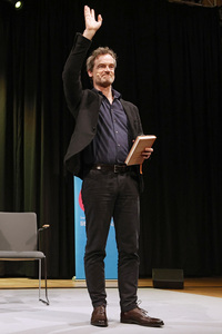 Jörg Hartmann auf der lit.Cologne 2024 in Köln