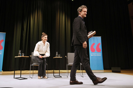 Jörg Hartmann auf der lit.Cologne 2024 in Köln