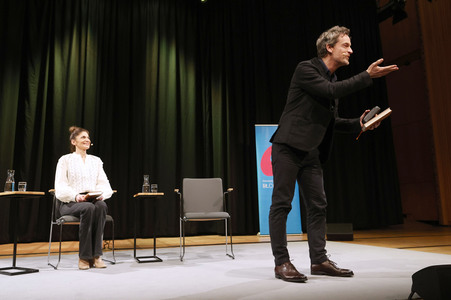 Jörg Hartmann auf der lit.Cologne 2024 in Köln