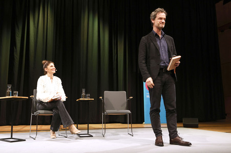 Jörg Hartmann auf der lit.Cologne 2024 in Köln