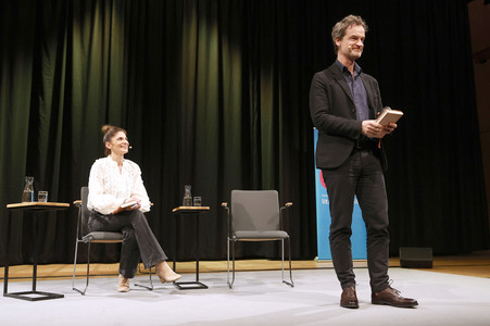 Jörg Hartmann auf der lit.Cologne 2024 in Köln