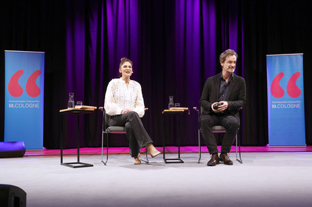 Jörg Hartmann auf der lit.Cologne 2024 in Köln