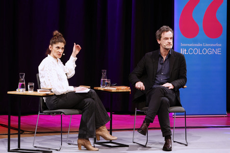 Jörg Hartmann auf der lit.Cologne 2024 in Köln