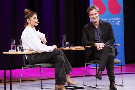 Jörg Hartmann auf der lit.Cologne 2024 in Köln
