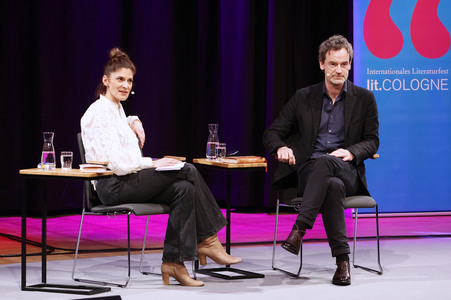Jörg Hartmann auf der lit.Cologne 2024 in Köln