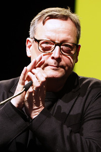 Bjarne Mädel, Angelika Richter und Matthias Brandt auf der lit.Cologne 2024 in Köln