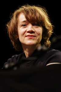 Bjarne Mädel, Angelika Richter und Matthias Brandt auf der lit.Cologne 2024 in Köln