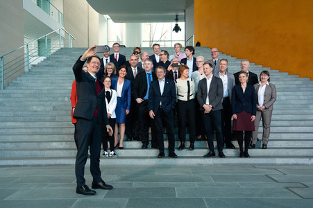 Empfang des Expertenrates Gesundheit und Resilienz in Berlin