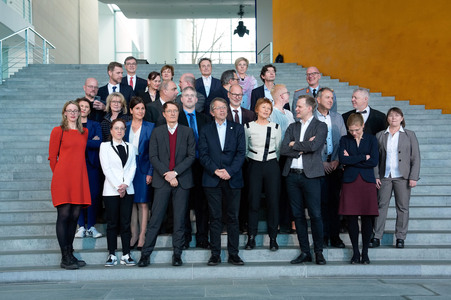 Empfang des Expertenrates Gesundheit und Resilienz in Berlin