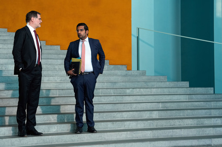 Empfang des Expertenrates Gesundheit und Resilienz in Berlin