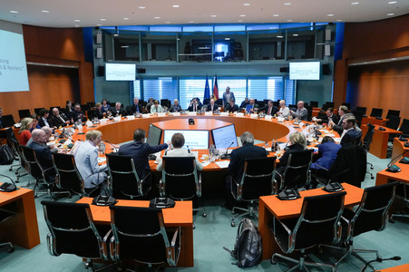 Empfang des Expertenrates Gesundheit und Resilienz in Berlin