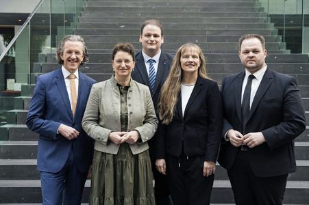 Pressekonferenz der Freien Wähler zur Vorstellung der Europawahlkampagne in Berlin