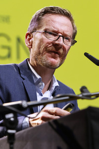 Annette Frier und Michael Kessler auf der lit.Cologne 2024 in Köln