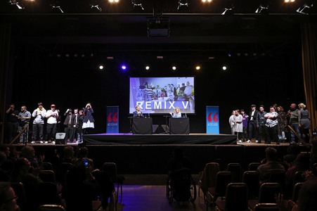 Annette Frier und Michael Kessler auf der lit.Cologne 2024 in Köln