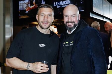 Eröffnung vom Mangal Döner X Lukas Podolski Store in Köln