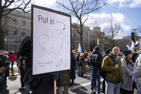 Russische Präsidentschaftswahl in Berlin