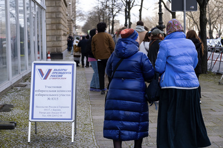 Russische Präsidentschaftswahl in Berlin
