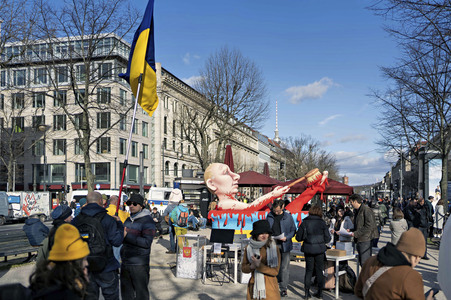 Russische Präsidentschaftswahl in Berlin