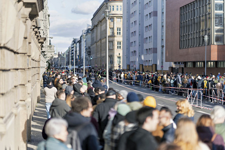 Russische Präsidentschaftswahl in Berlin