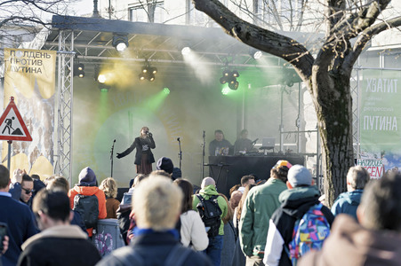 Russische Präsidentschaftswahl in Berlin